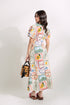 EMGEE by Get Spotted: Katrina Maxi Dress in Pamana Postmark Fabric